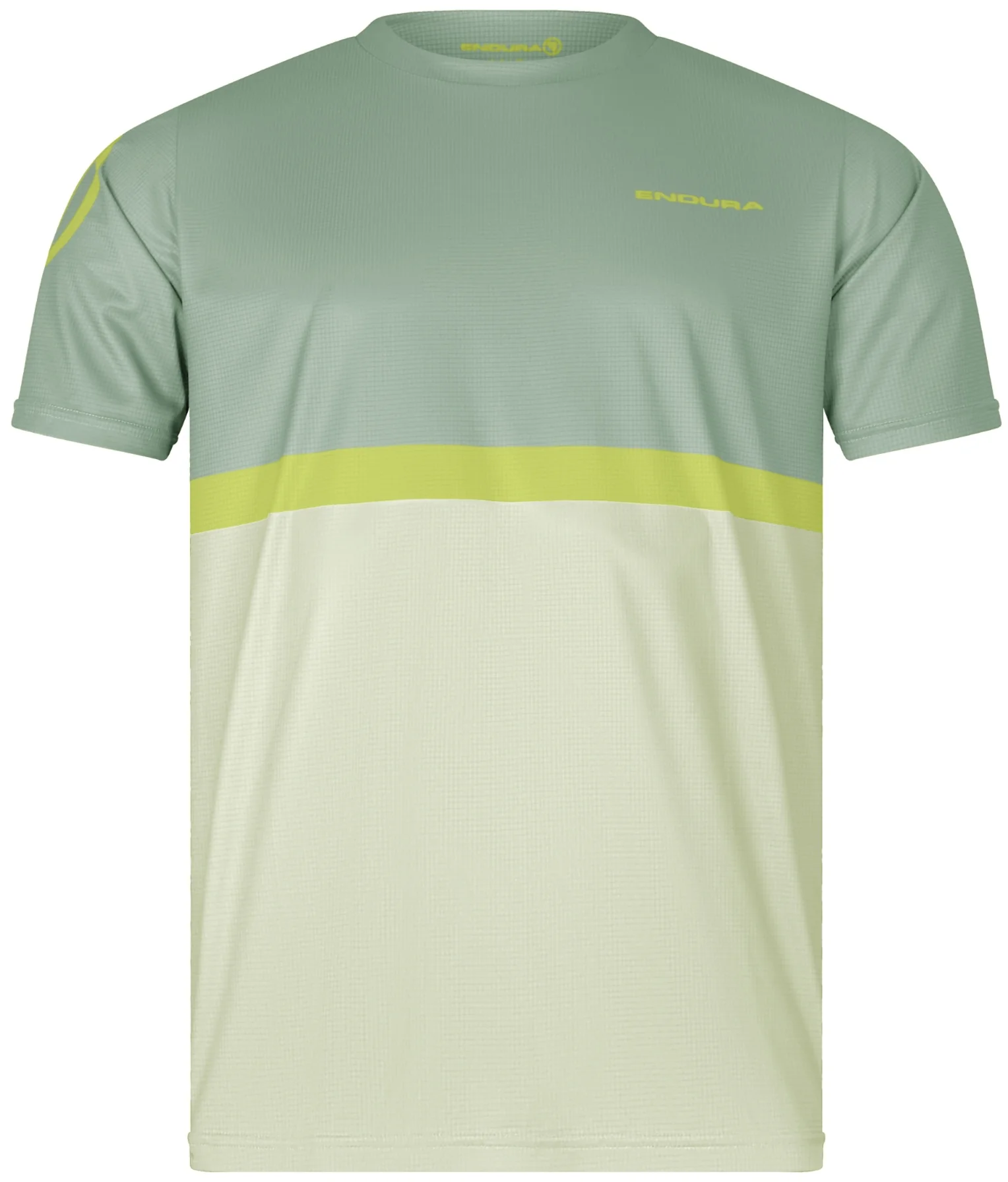 Endura SingleTrack Core II Short Sleeve Mens Cycling Jersey - Green - Image 3