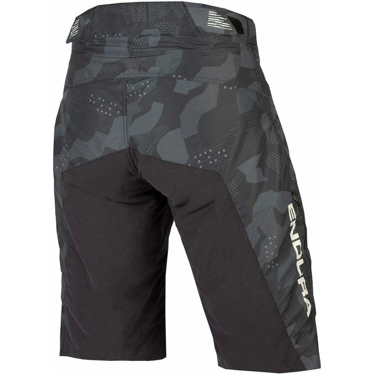 Endura SingleTrack II Mens Baggy Cycling Shorts - Black Camo - Image 2
