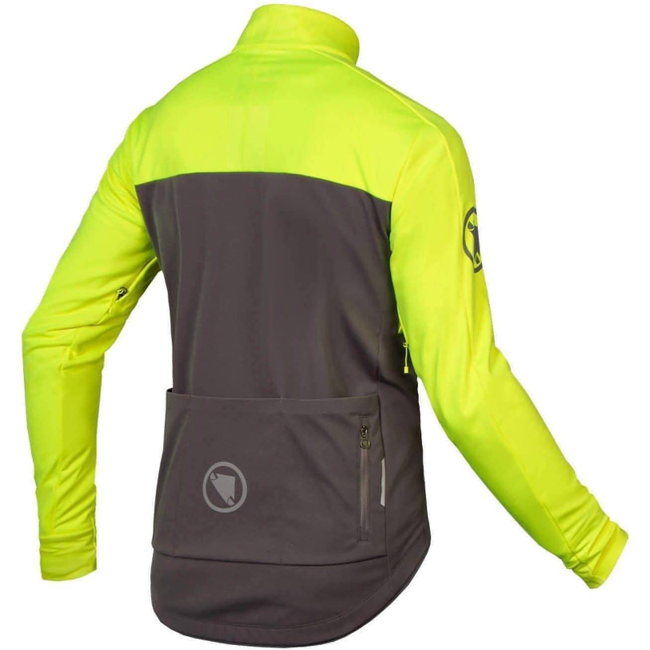 Endura Windchill II Mens Cycling Jacket - Yellow - Image 4