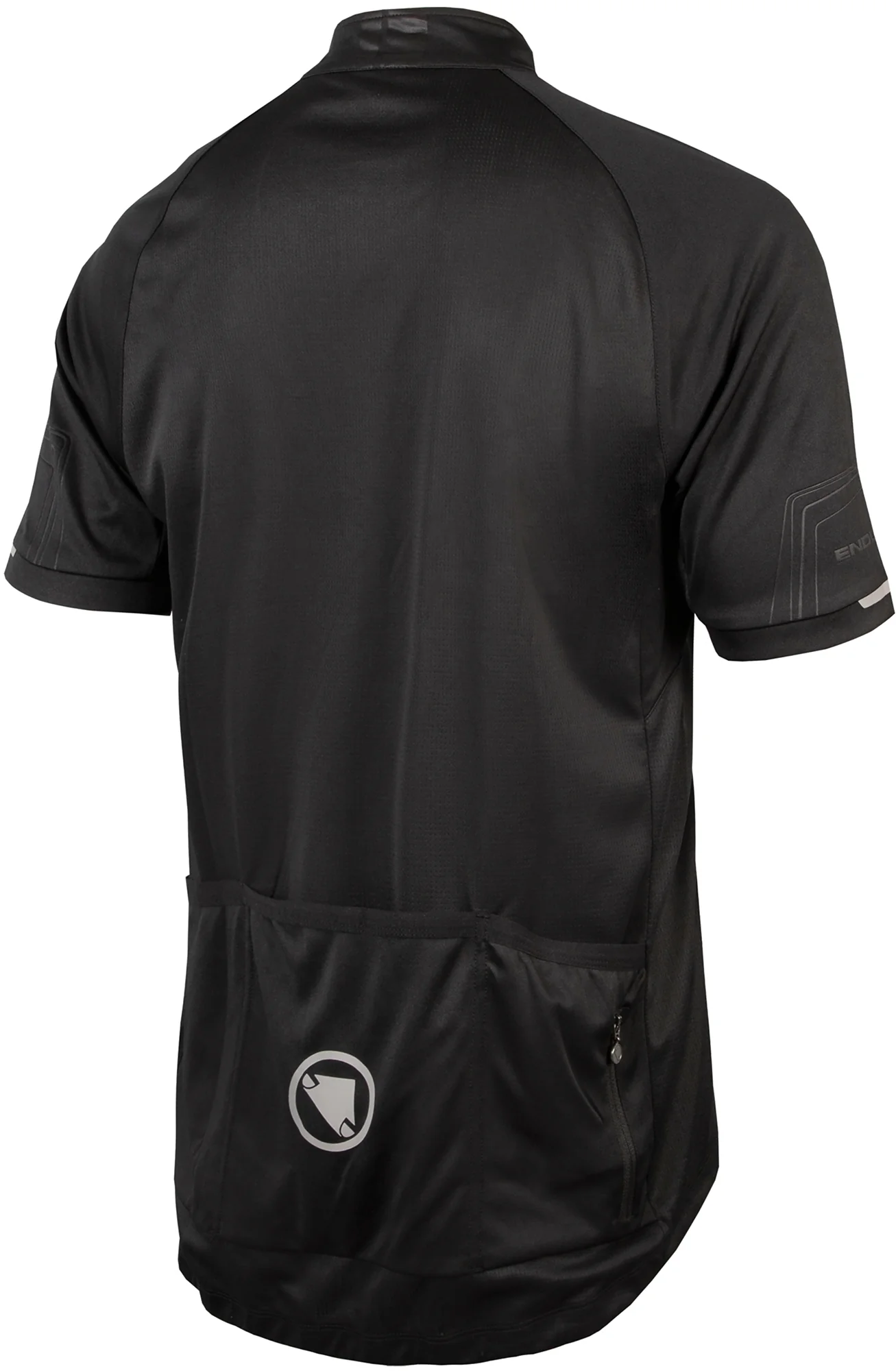 Endura Xtract II Short Sleeve Mens Cycling Jersey - Black - Image 2
