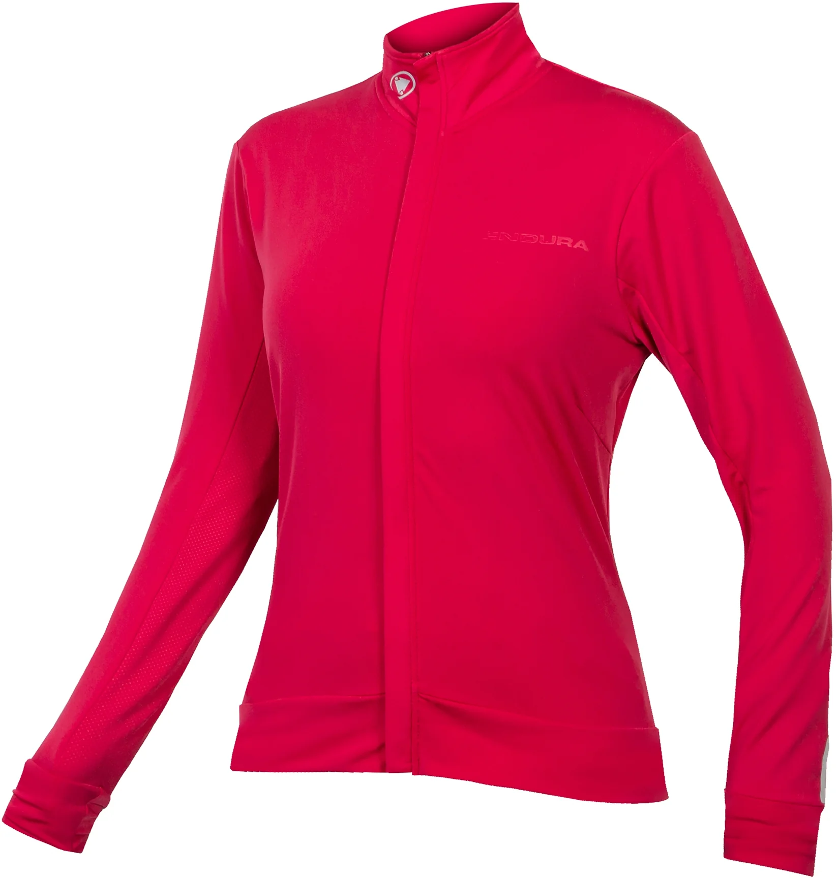 Endura Xtract Roubaix Long Sleeve Womens Cycling Jersey - Pink - Image 3