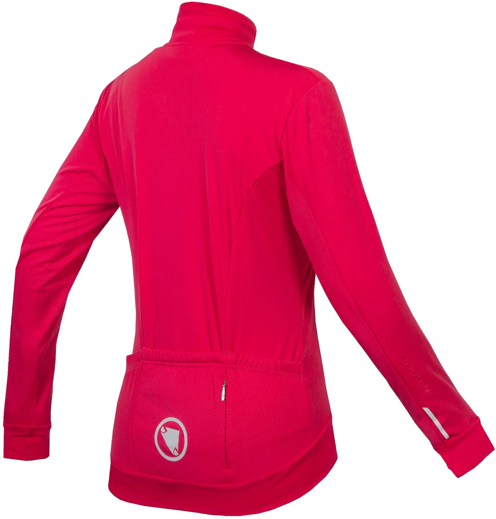 Endura Xtract Roubaix Long Sleeve Womens Cycling Jersey - Pink - Image 4