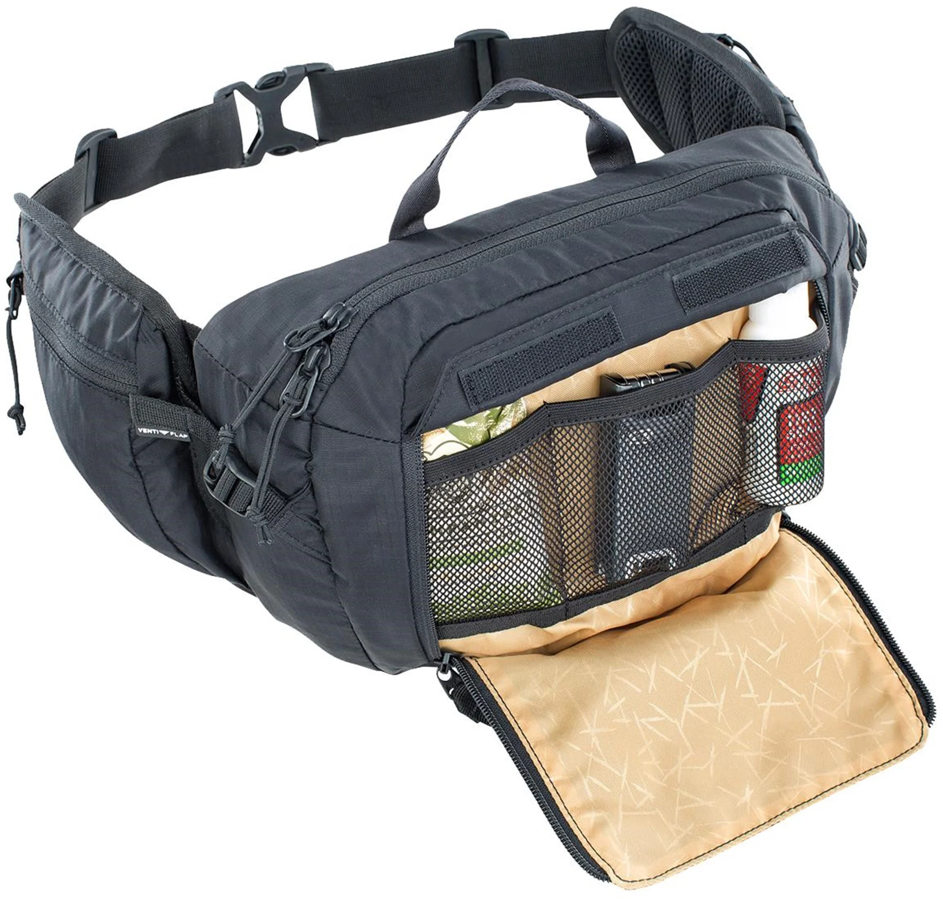 Evoc 3L Hip Cycling Pack - Black - Image 3