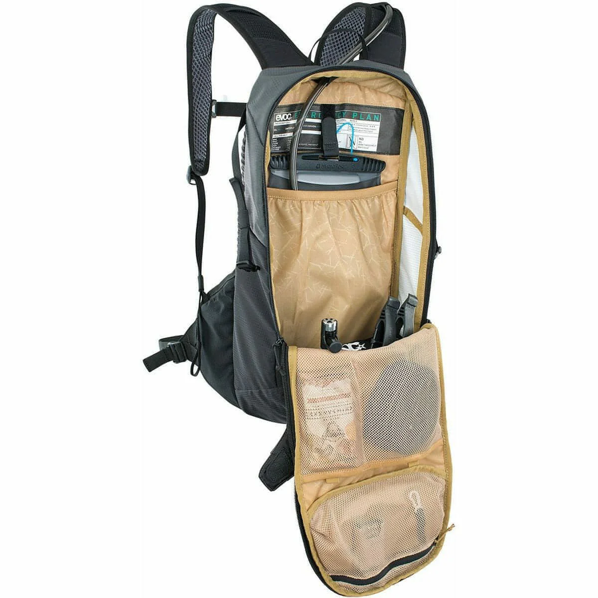 Evoc Ride 12L Performance Backpack - Grey - Image 4