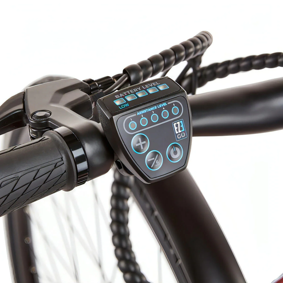 Ezego Commute EX 500Wh Electric Hybrid Bike - Matt Metallic Purple - Image 6