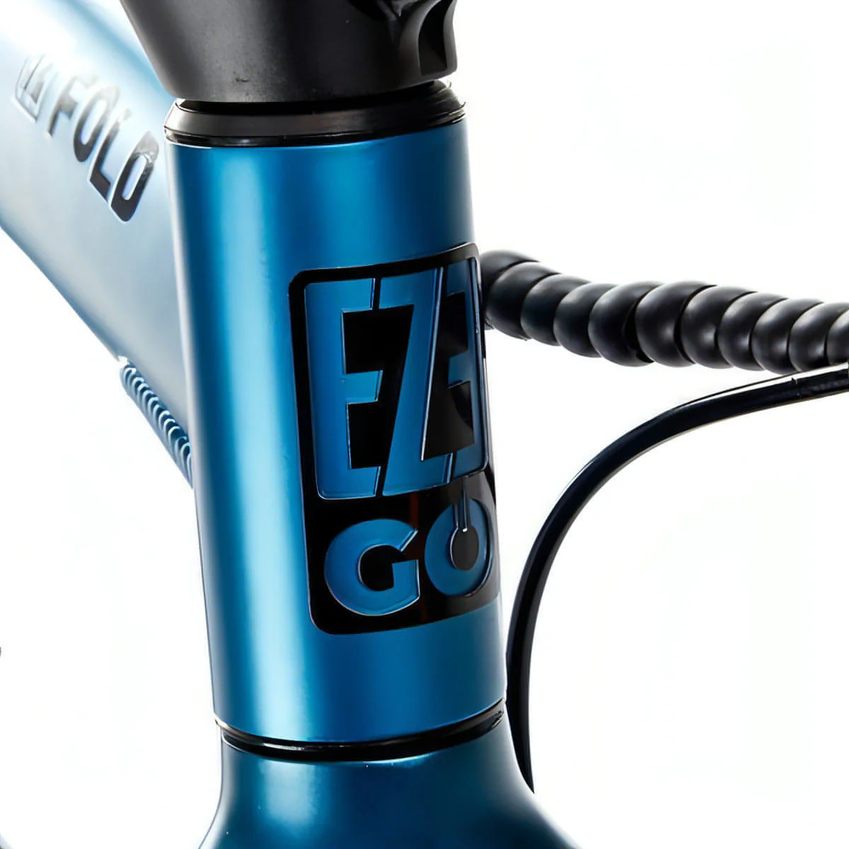 Ezego Fold Electric Folding Bike Ex-Demo - Teal - Image 10