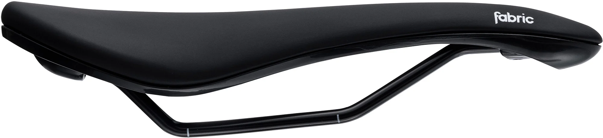 Fabric Scoop Sport Shallow Steel Cycling Saddle - Black - Image 2