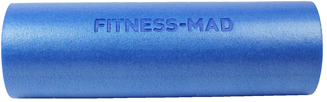 Fitness Mad 4 Inch x 45cm Foam Roller - Blue