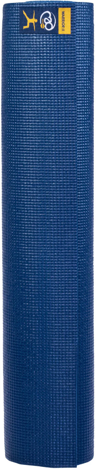 Fitness Mad Warrior II Plus 6mm Yoga Mat - Blue - Image 3