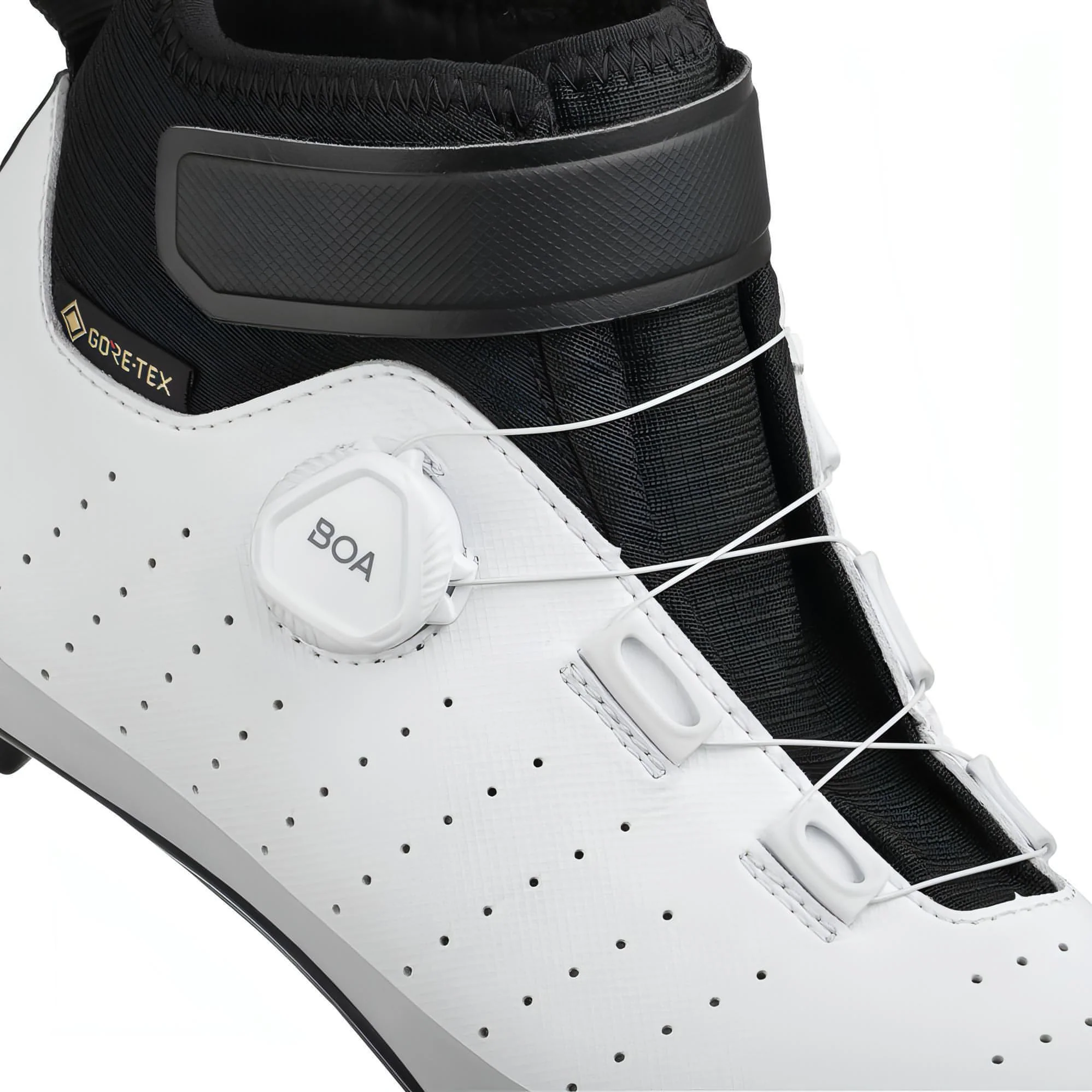 Fizik Tempo Artica R5 GORE-TEX Winter Road Cycling Boots - White - Image 5