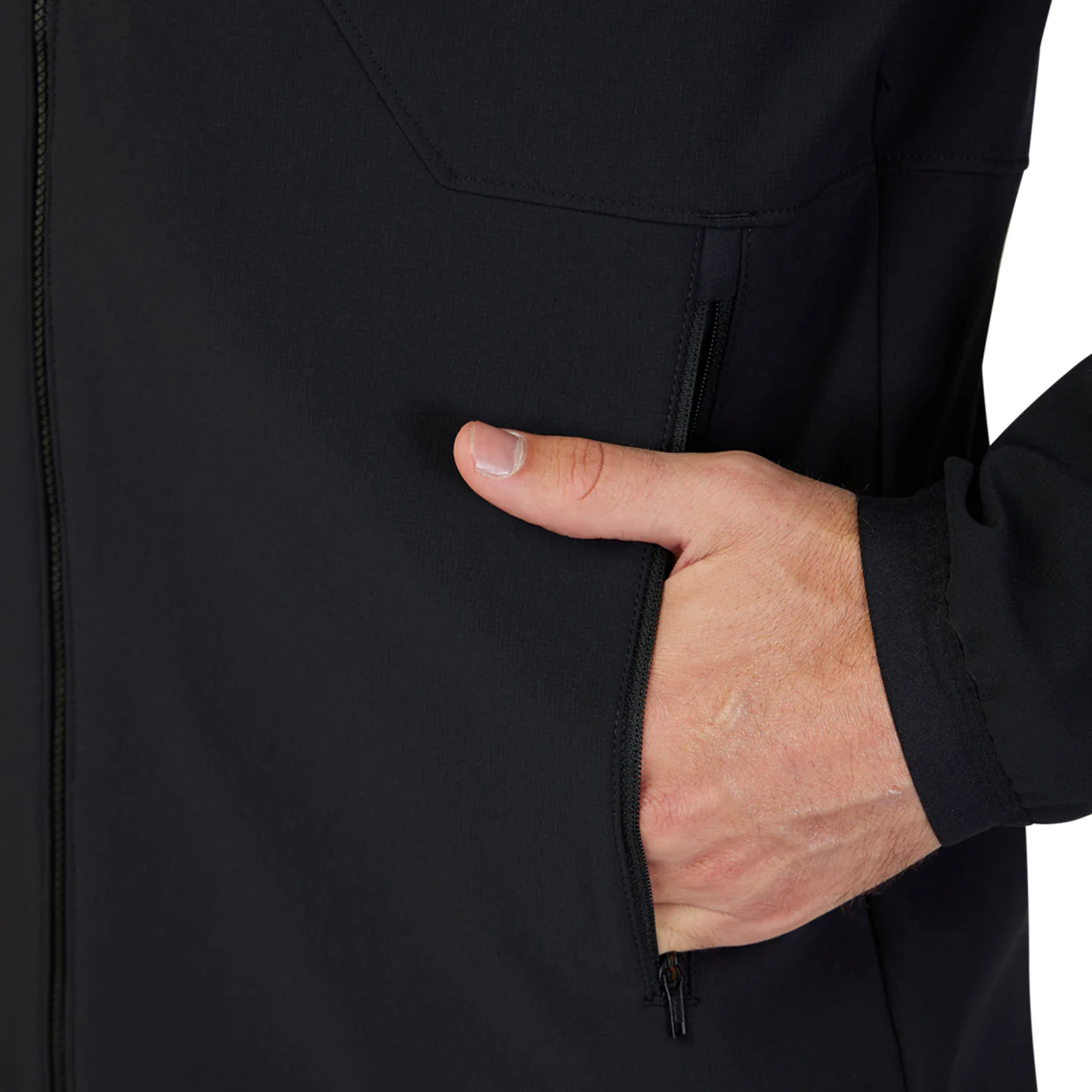 Fox Ranger Fire Mens Cycling Jacket - Black - Image 3