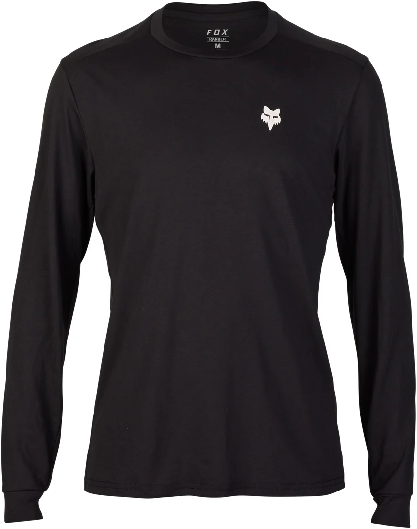 Fox Ranger Shepherds DriRelease Long Sleeve Mens Cycling Jersey - Black - Image 3