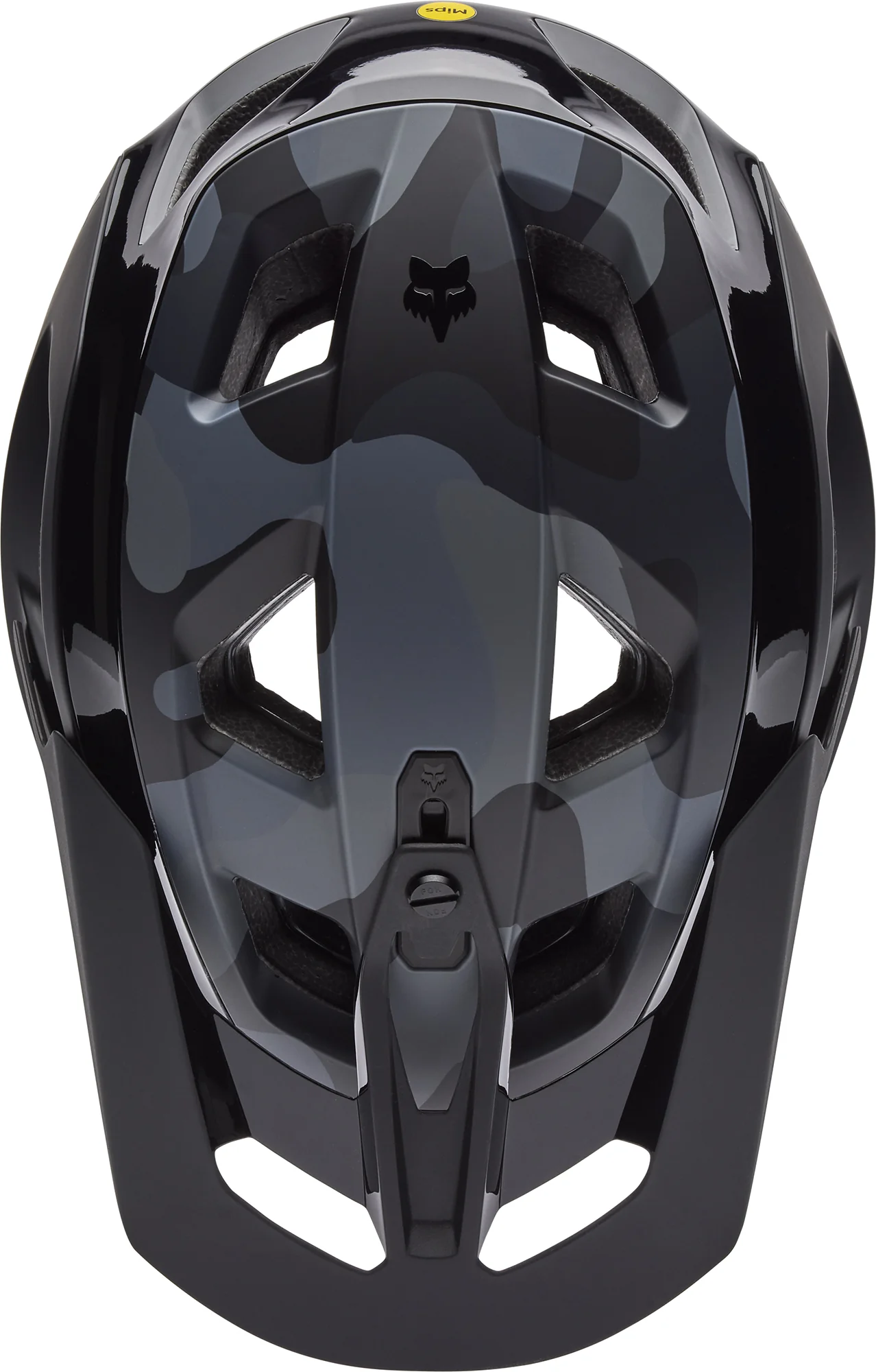 Fox Speedframe RS Camo MTB Cycling Helmet - Black - Image 4