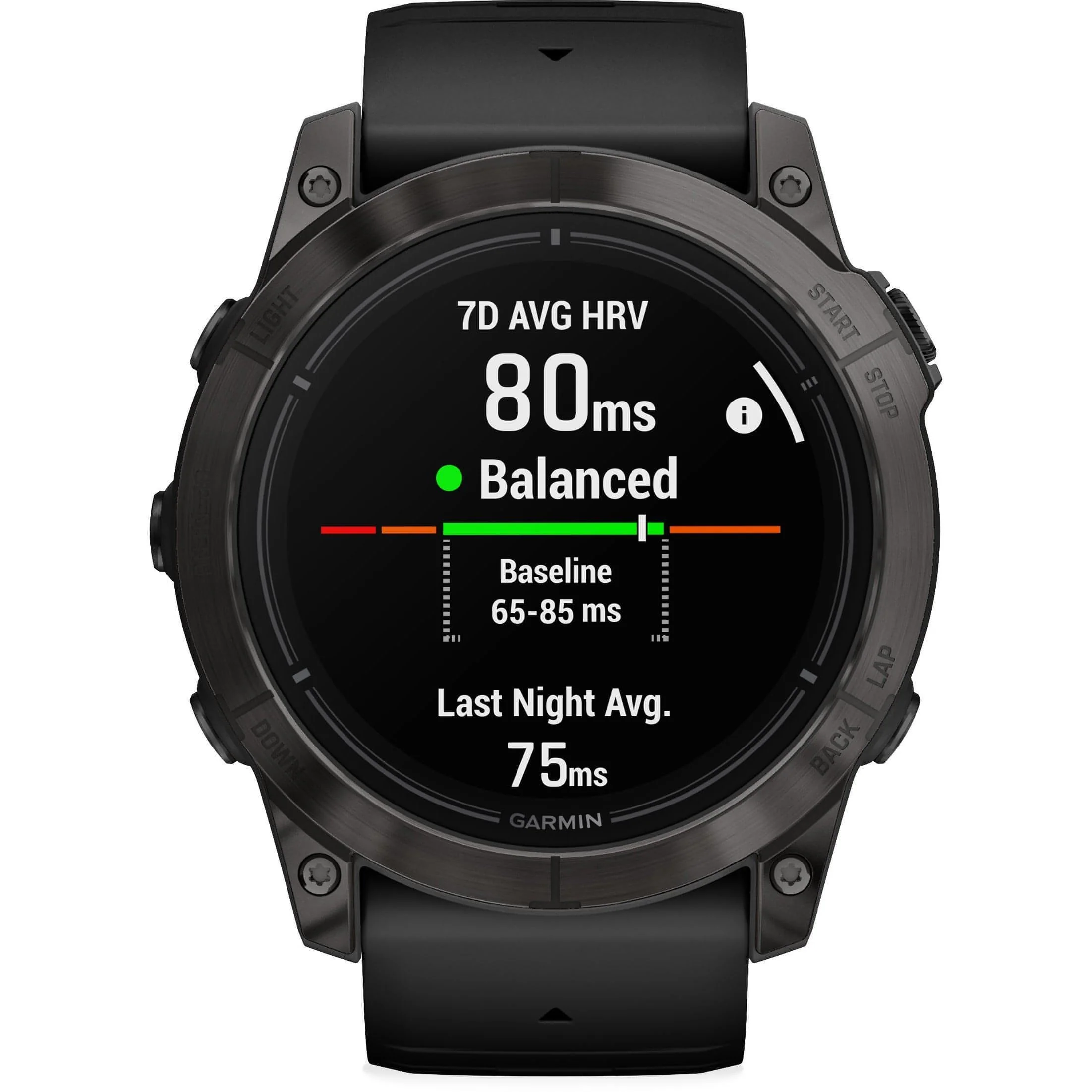 Garmin EPIX Pro (Gen 2) Sapphire 51mm HRM With GPS Multisport Watch - Black - Image 6