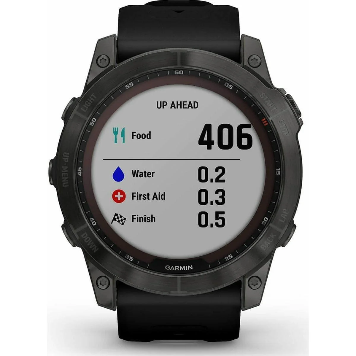 Garmin Fenix 7X Sapphire Solar HRM With GPS Multisport Watch - Grey - Image 3