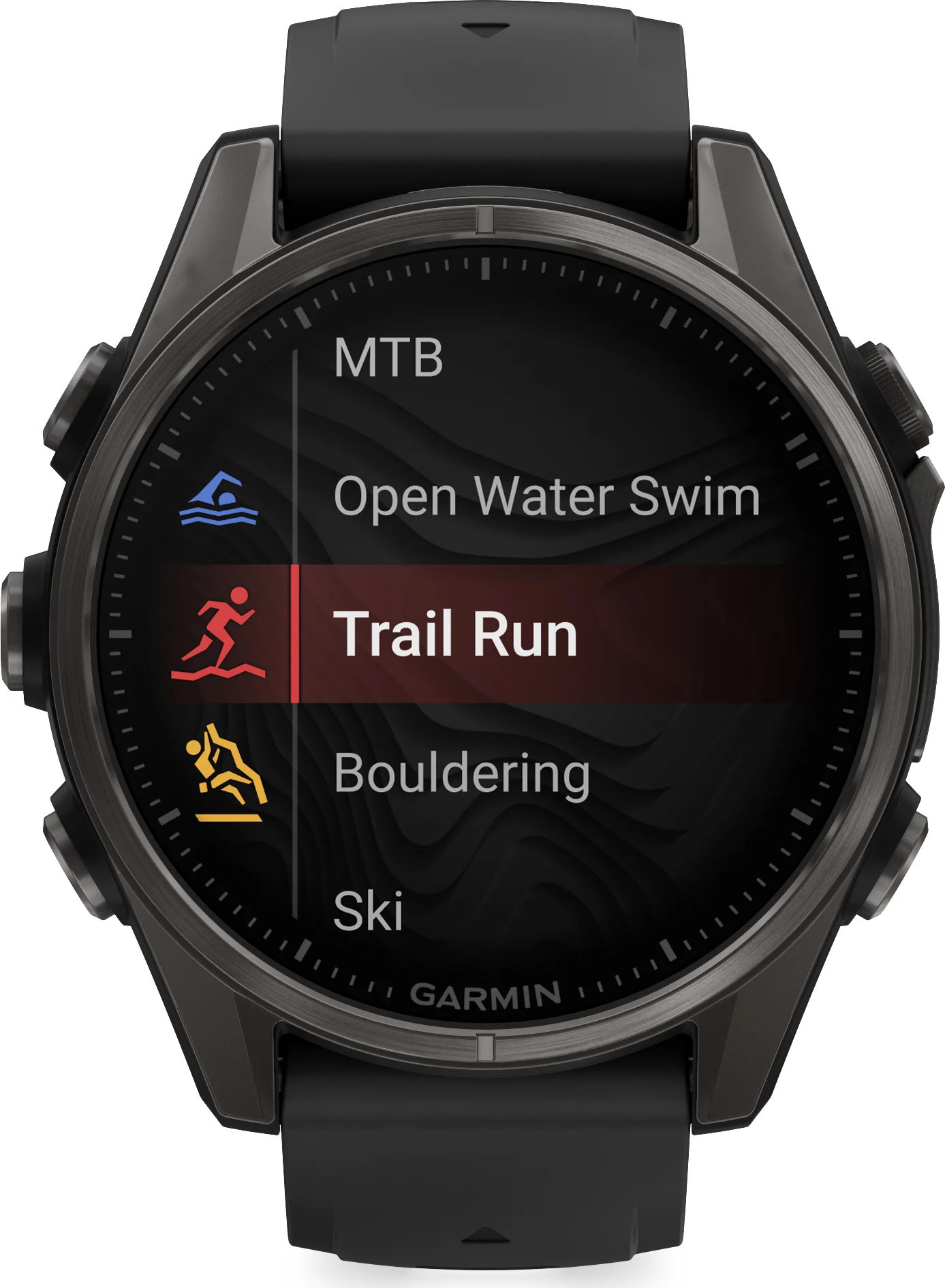 Garmin Fenix 8 AMOLED Sapphire 43mm HRM With GPS Multisport Watch - Grey - Image 5