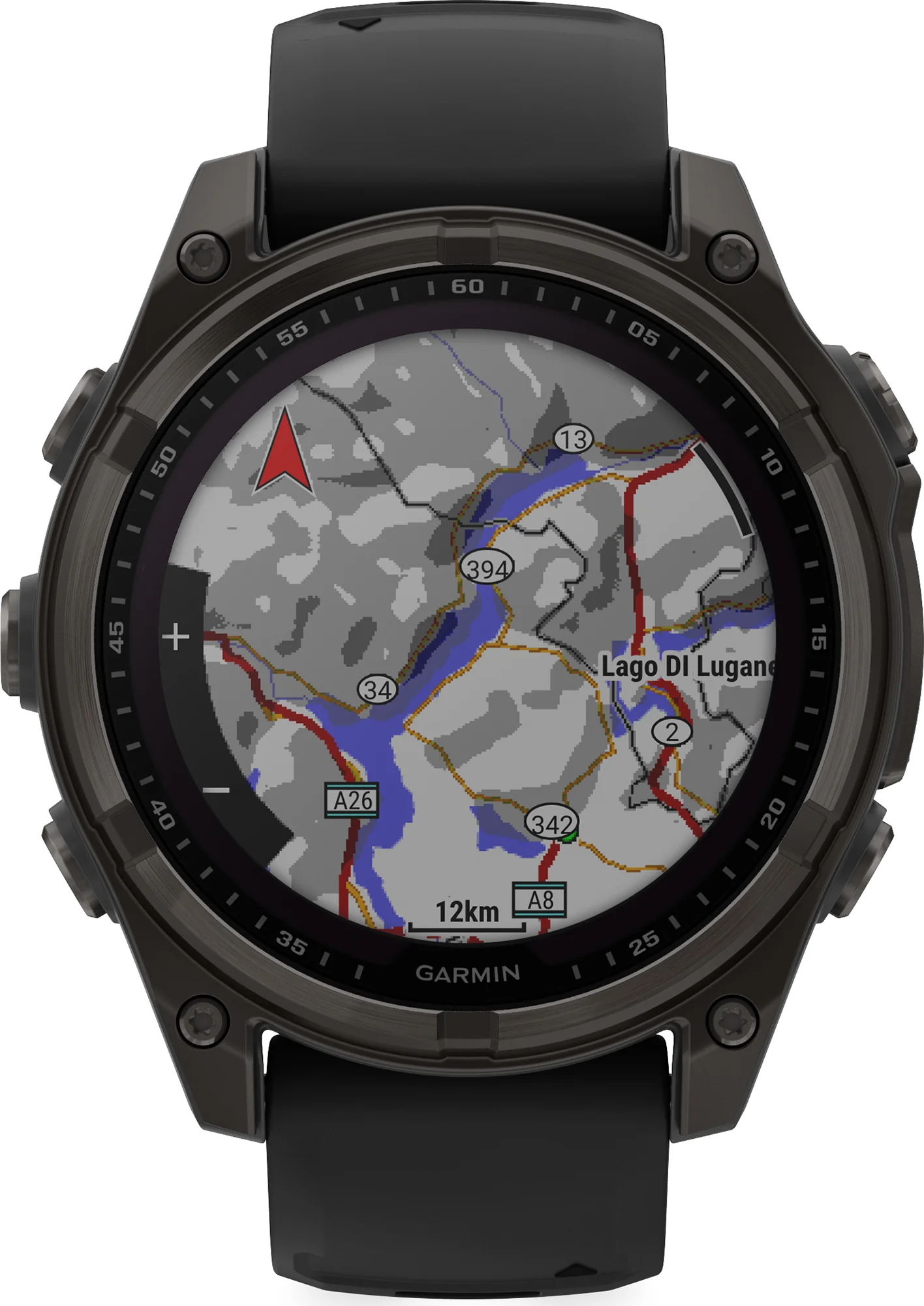 Garmin Fenix 8 Sapphire SOLAR 47mm Multisport Watch - Grey - Image 5