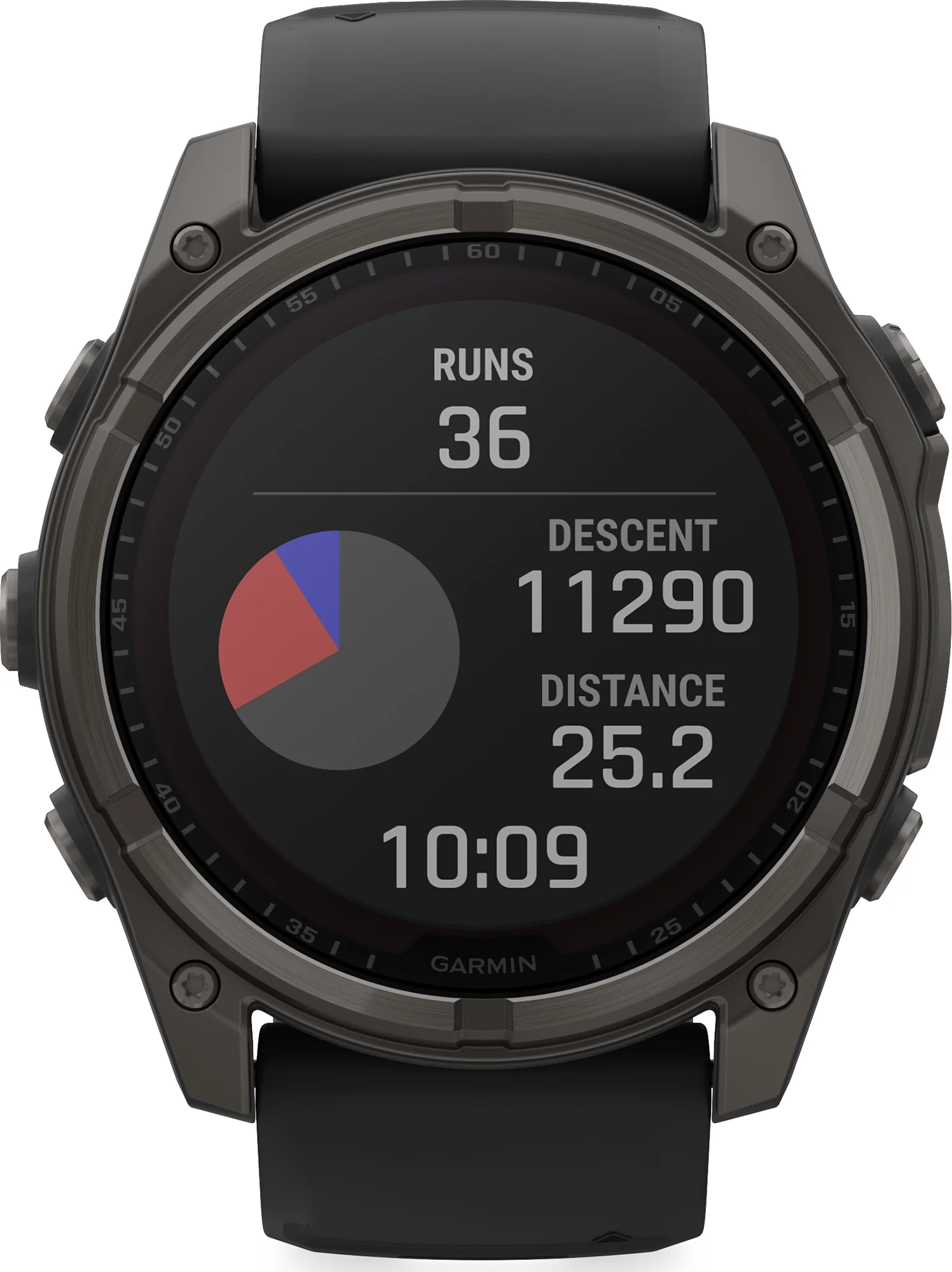 Garmin Fenix 8 Sapphire SOLAR 51mm Multisport Watch - Grey - Image 4
