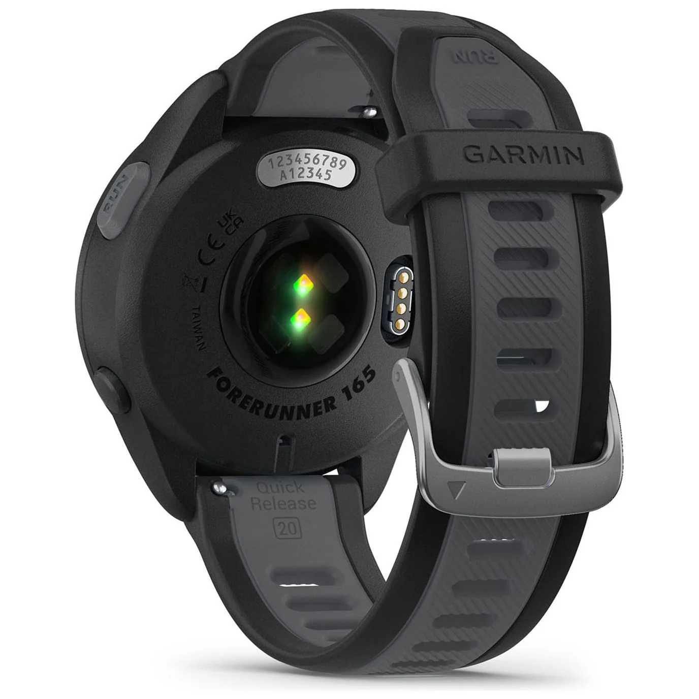 Garmin Forerunner 165 Music HRM With GPS Watch - Black - Image 2