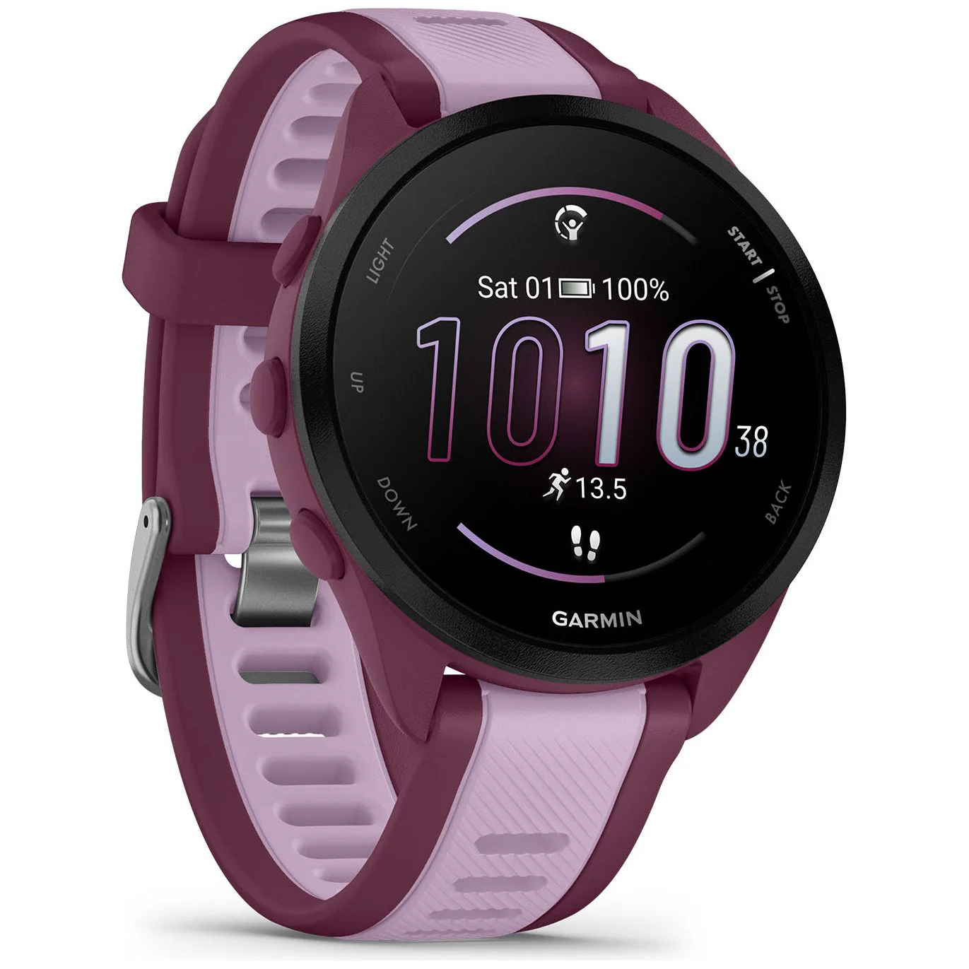 Garmin Forerunner 165 Music HRM With GPS Watch - Pink - Image 5