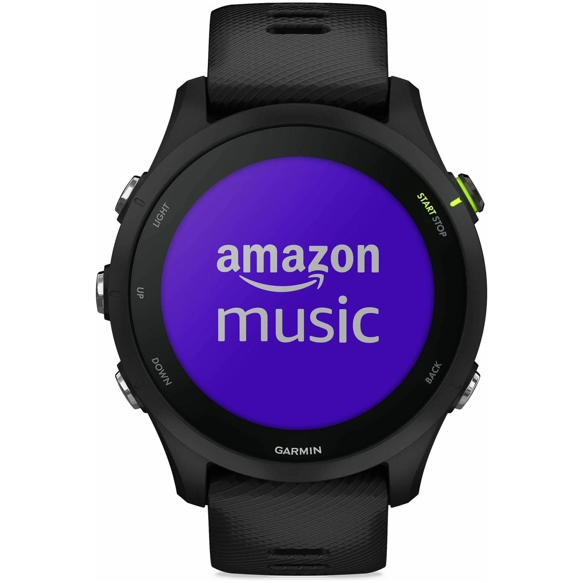 Garmin Forerunner 255 Music HRM With GPS Watch - Black - Image 2