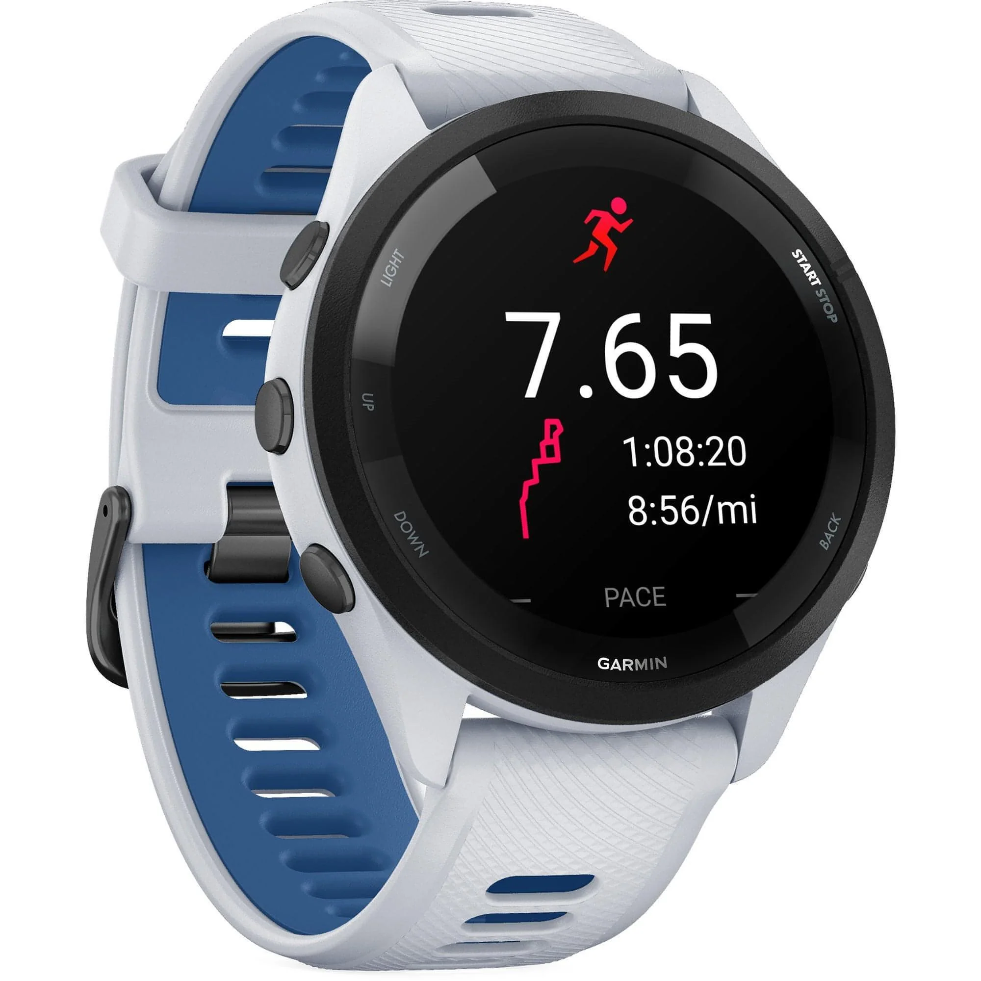 Garmin Forerunner 265 Music HRM With GPS Watch - White - Image 3
