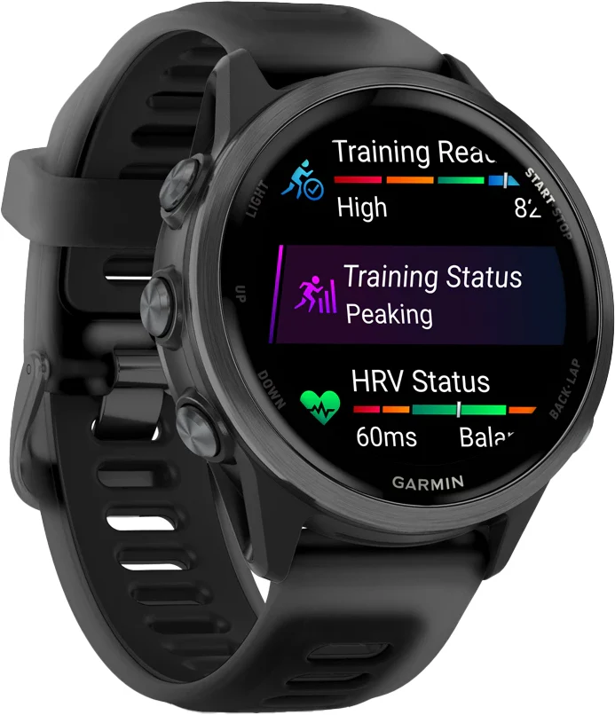 Garmin Forerunner 570 42mm HRM With GPS Watch - Black - Image 4