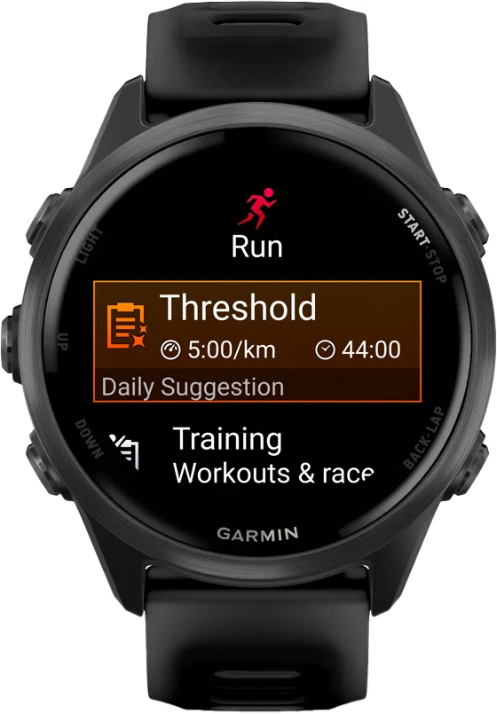 Garmin Forerunner 570 42mm HRM With GPS Watch - Black - Image 5