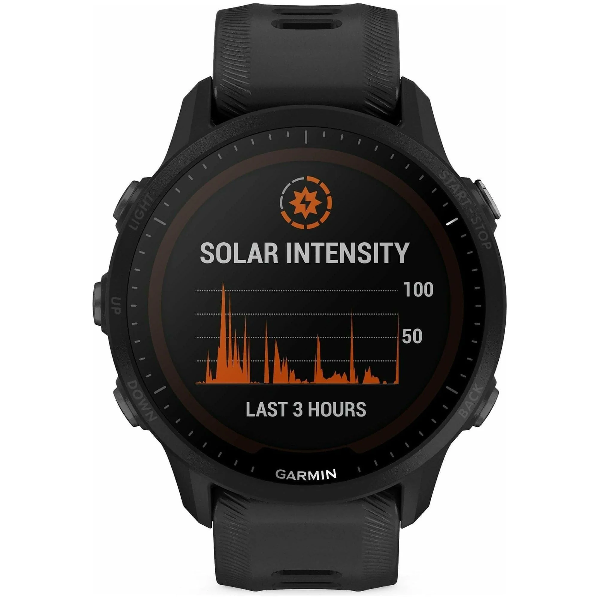 Garmin Forerunner 955 Solar HRM With GPS Watch - Black - Image 8