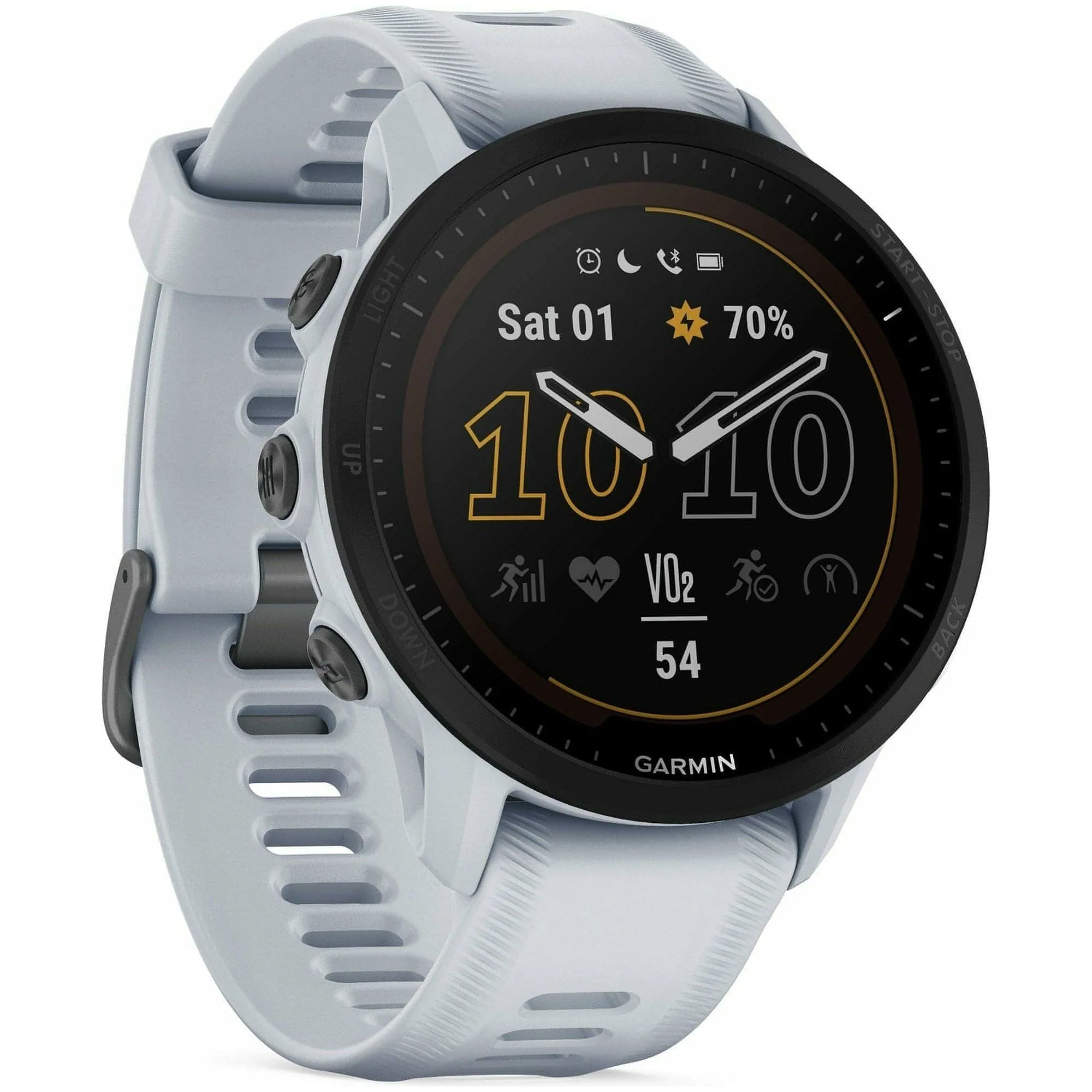 Garmin Forerunner 955 Solar HRM With GPS Watch - White - Image 4