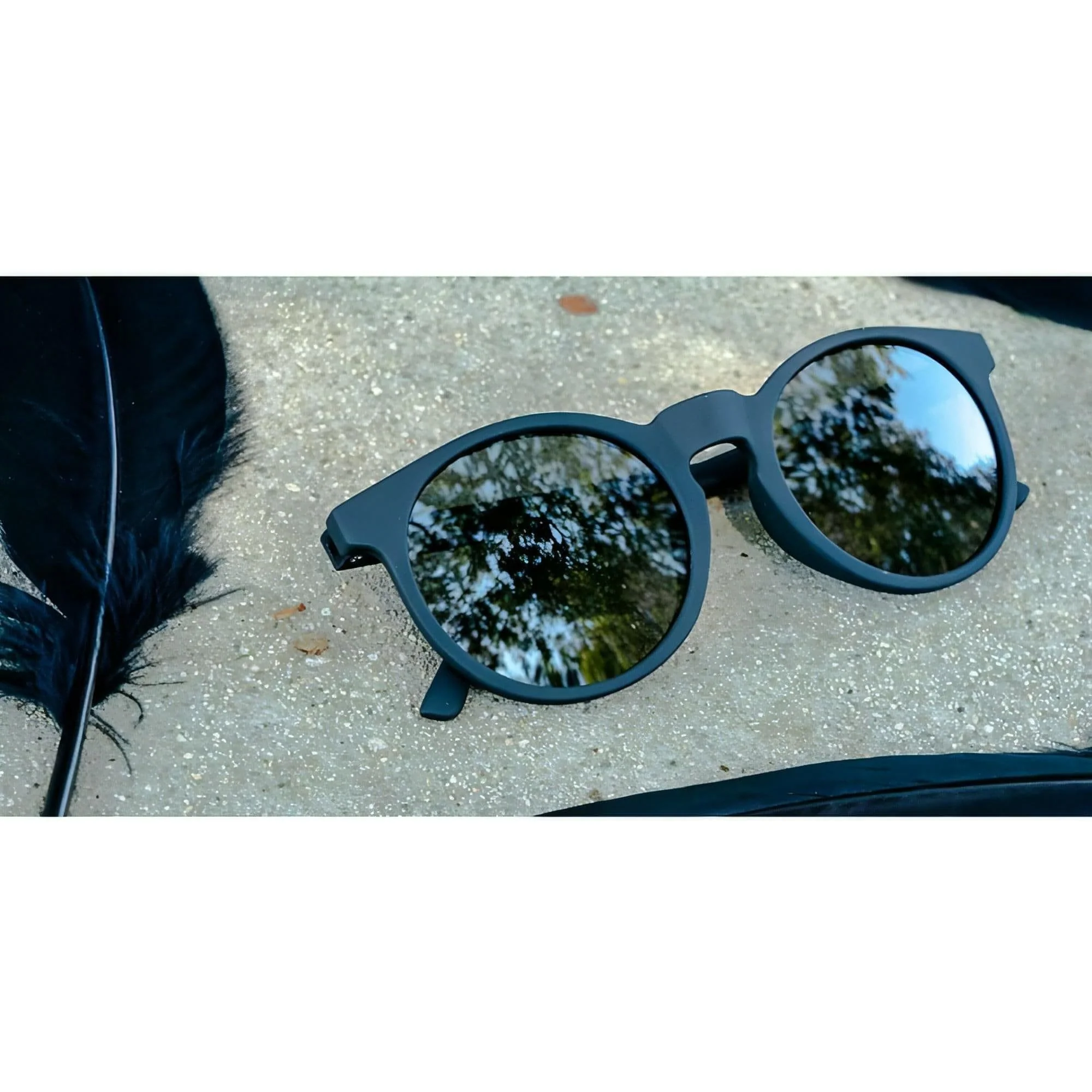 Goodr It's Not Black It's Obsidian Running Sunglasses - Image 2