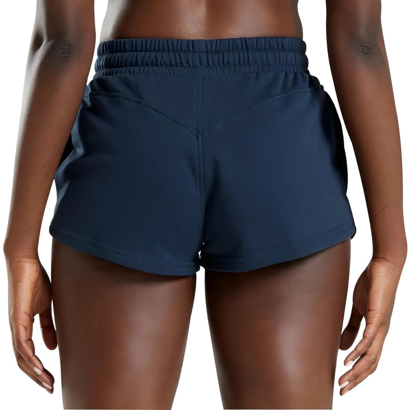 Gymshark GFX Legacy Womens Training Shorts - Navy - Image 2