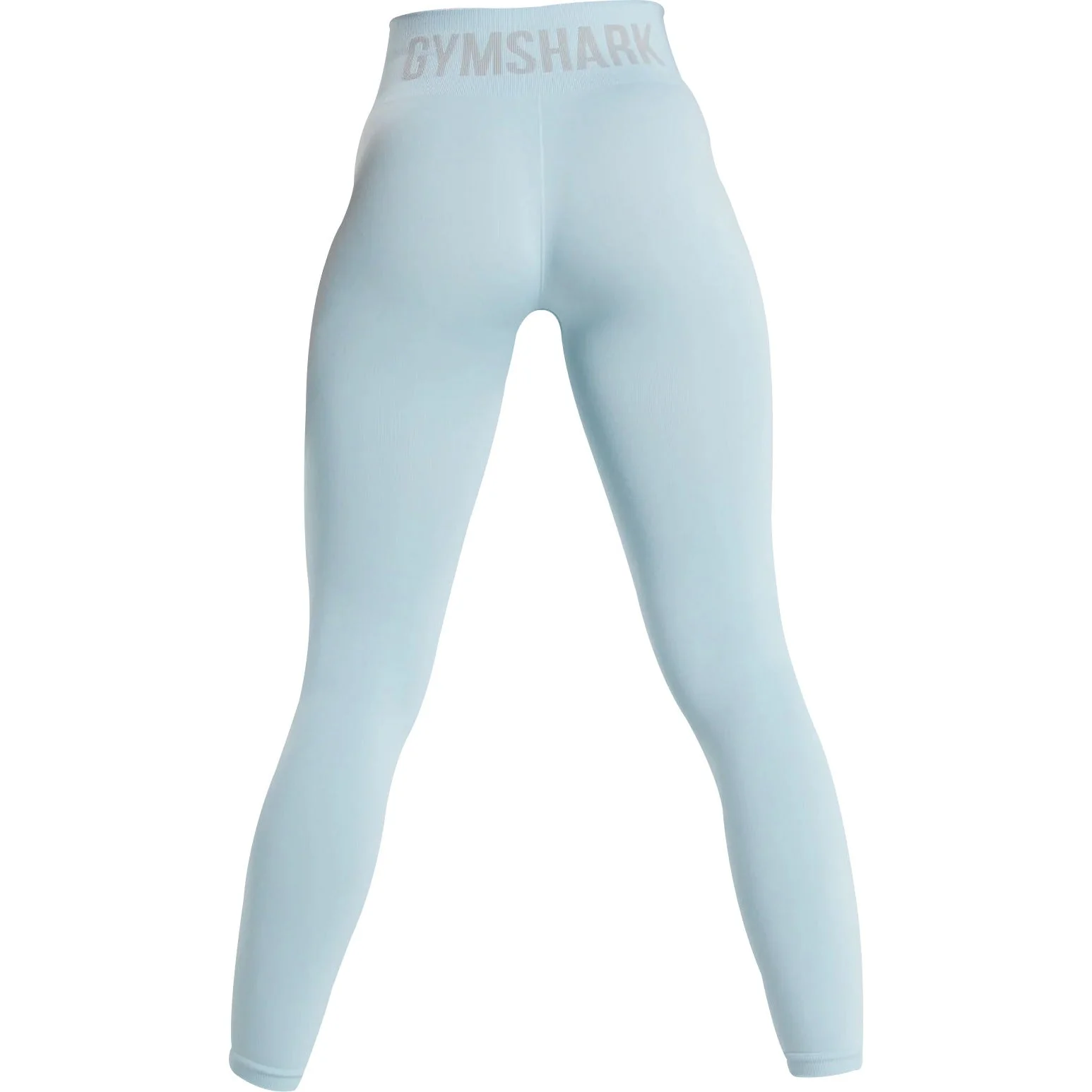Gymshark Mid Rise Womens Long Training Tights - Blue - Image 2