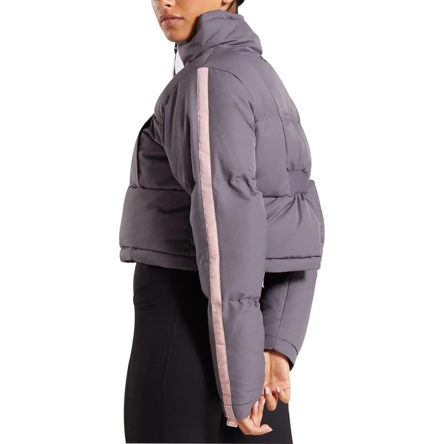 Gymshark Oversized Womens Puffer Jacket - Grey - Image 2