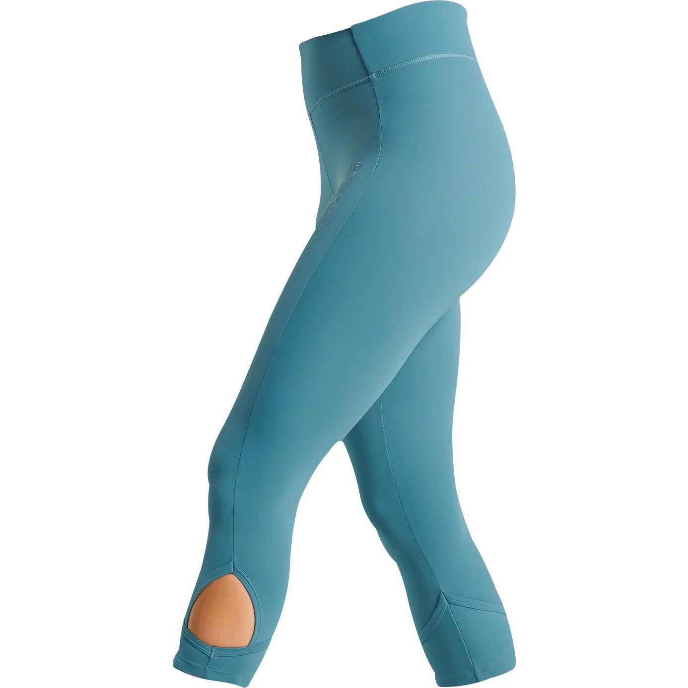 Gymshark Studio Cropped Womens 3/4 Training Tights - Blue - Image 2