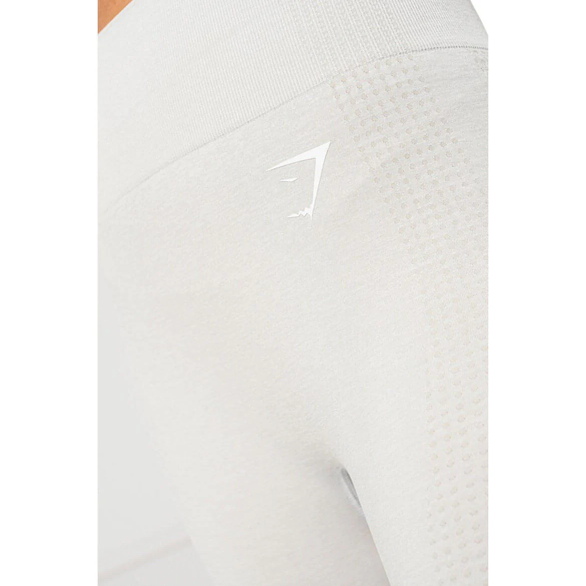Gymshark Vital Seamless Womens Long Training Tights - Grey - Image 3
