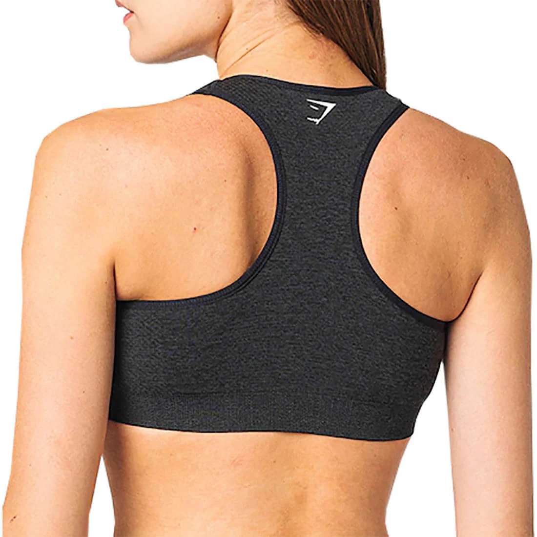 Gymshark Vital Seamless Womens Sports Bra - Black - Image 2