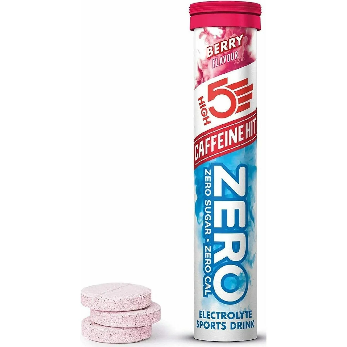 High 5 Zero Caffeine Hit Electrolyte Hydration Sports Drink Tablets - Image 3