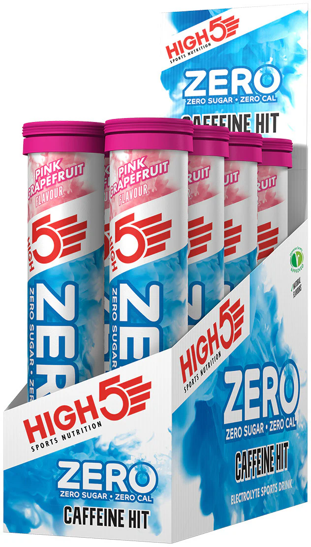 High 5 Zero Caffeine Hit Electrolyte Hydration Sports Drink Tablets (Box Of 8) - Image 3
