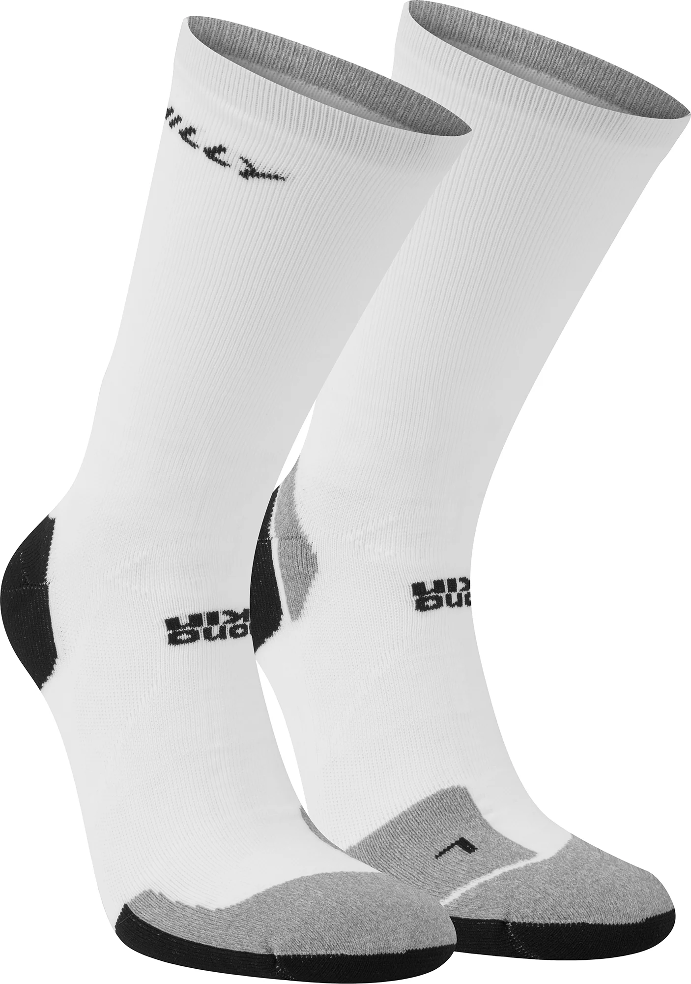 Hilly Marathon Fresh Crew Running Socks - White - Image 4