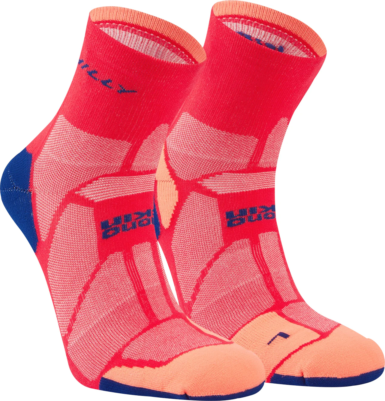 Hilly Marathon Fresh Min Anklet Running Socks - Pink - Image 3