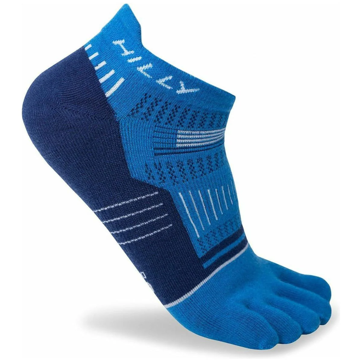 Hilly Toe Running Socklet - Blue - Image 2