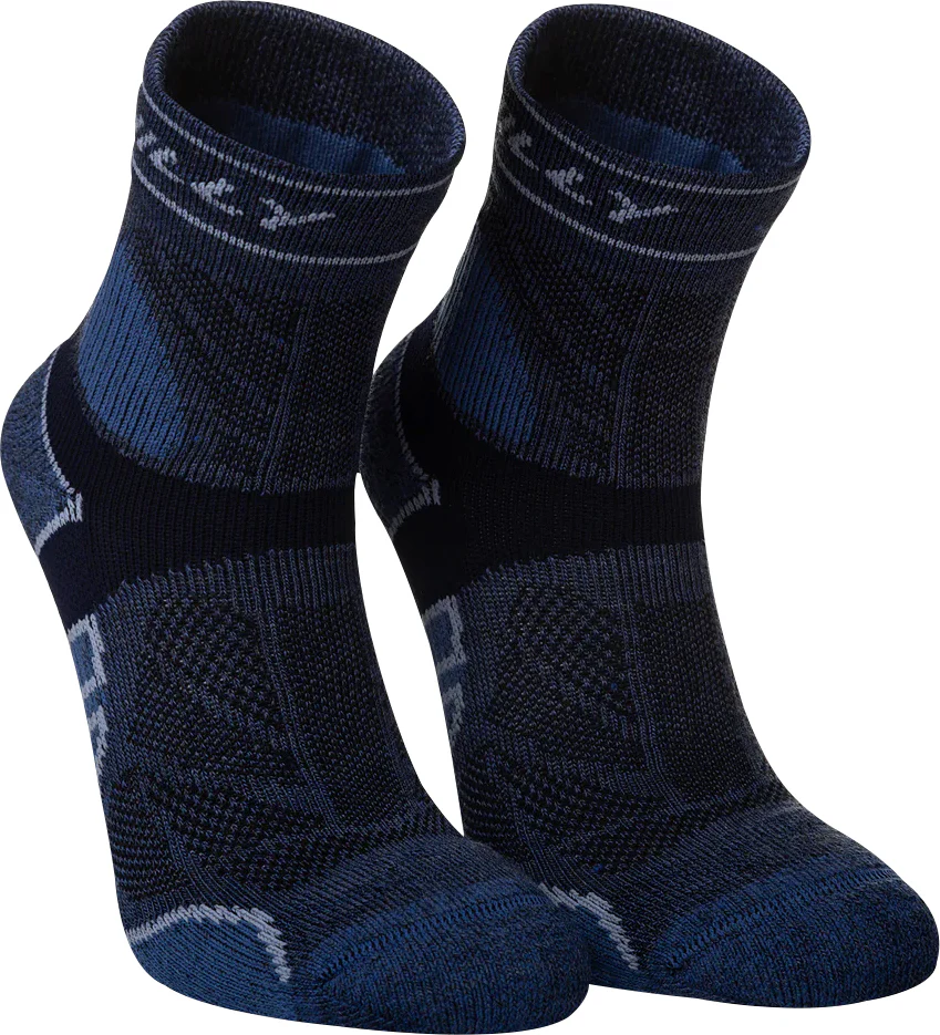 Hilly Trail Max Anklet Running Socks - Blue - Image 4
