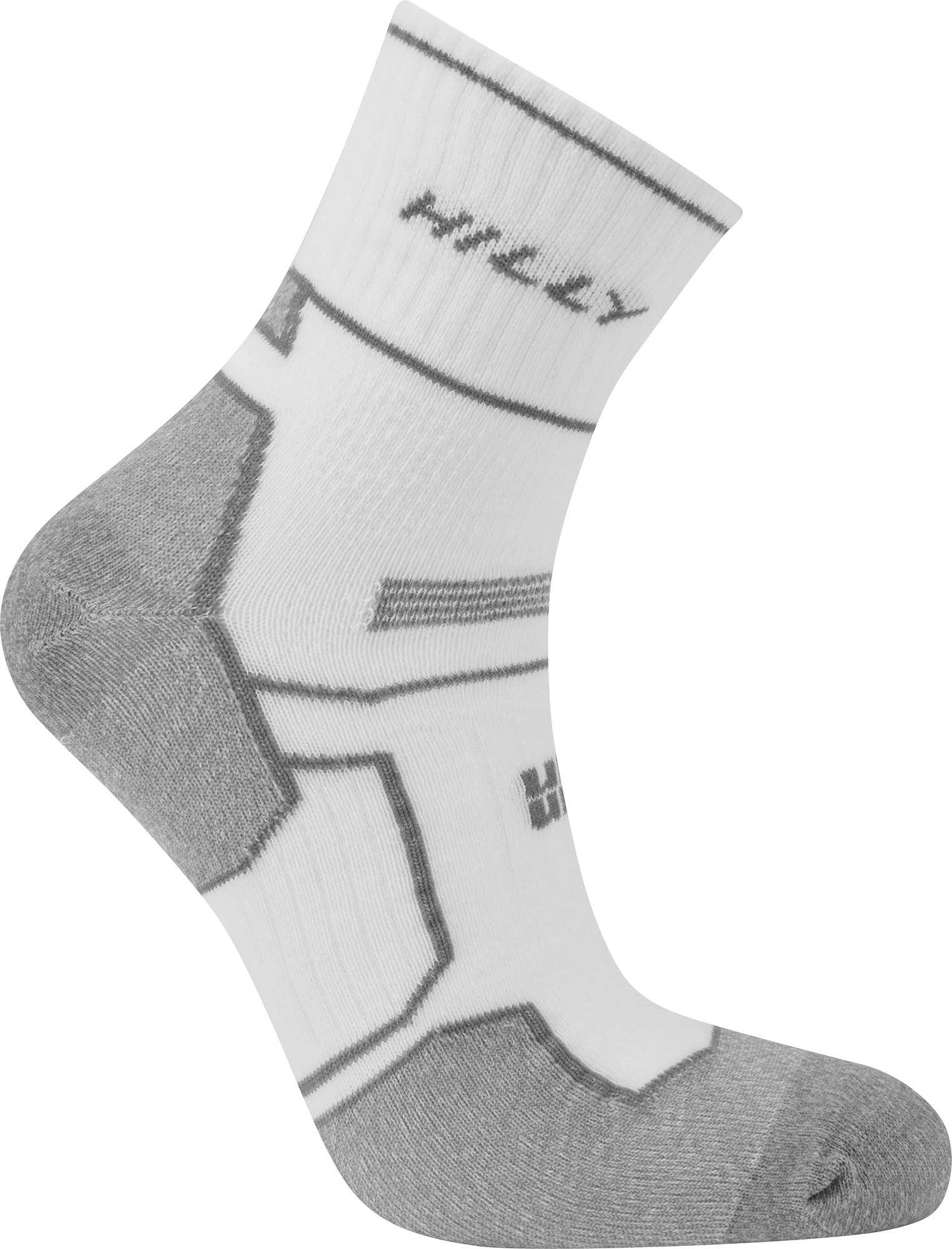 Hilly Twin Skin Anklet Running Socks - White - Image 3