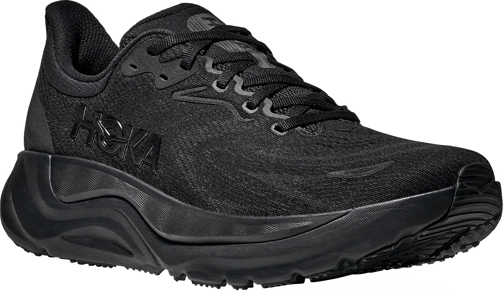 Hoka Arahi 8 Mens Running Shoes - Black - Image 6