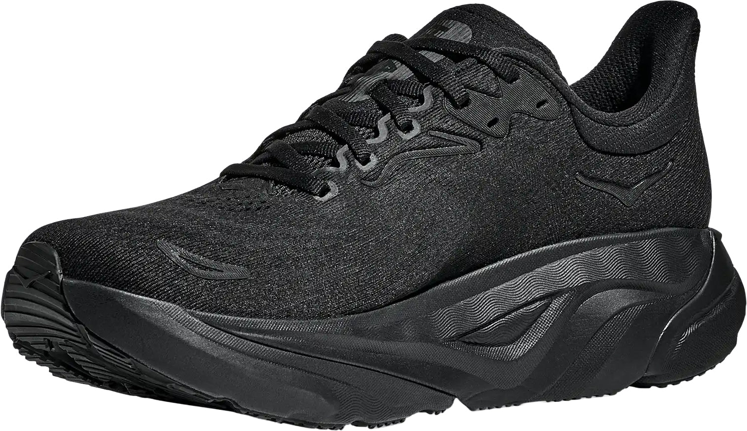 Hoka Arahi 8 WIDE FIT Mens Running Shoes - Black - Image 5