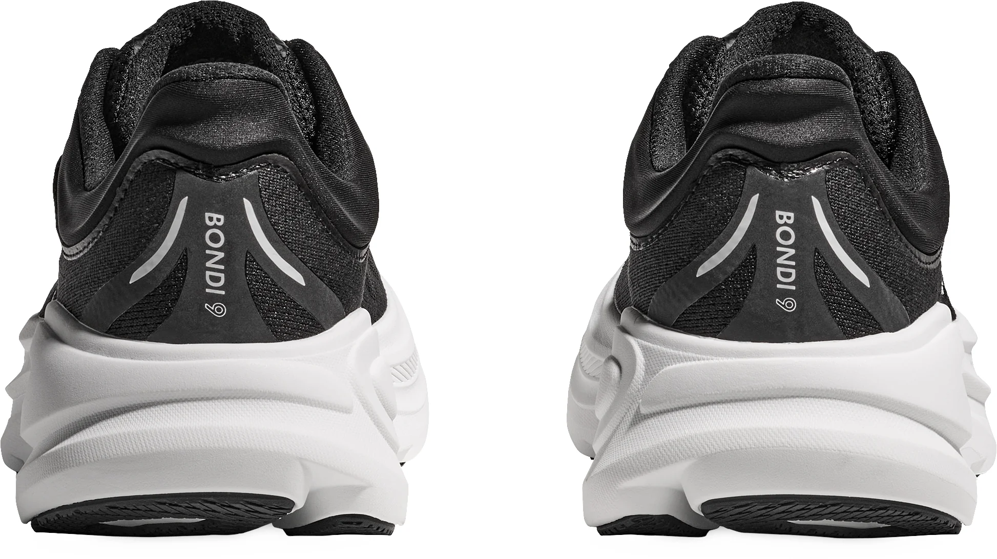 Hoka Bondi 9 Mens Running Shoes - Black - Image 5