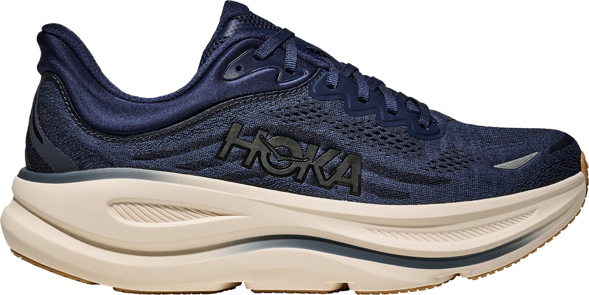 Hoka Bondi 9 Mens Running Shoes - Blue