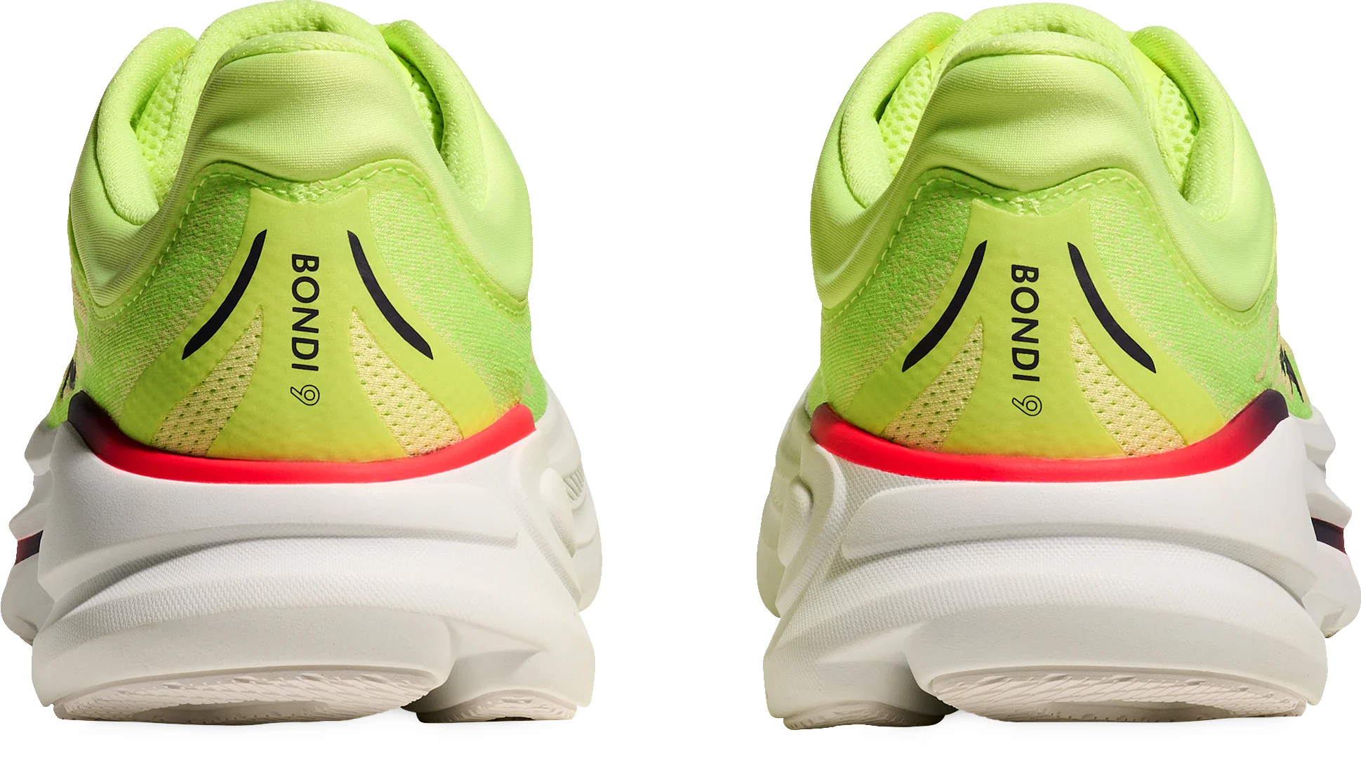 Hoka Bondi 9 Mens Running Shoes - Yellow - Image 5