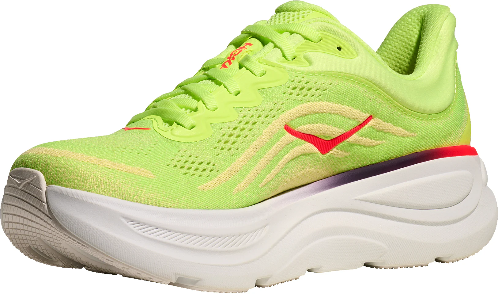 Hoka Bondi 9 Mens Running Shoes - Yellow - Image 6